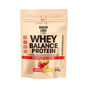 Whey Balance Protein Health Protein Morango E Banana 910g