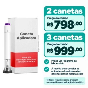 Semavy Semaglutida 1mg Solução Injetável 3ml + 1 Caneta Aplicadora com 4 Agulhas