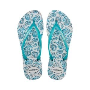 Sandália Havaianas Slim Daydream Fc Branco 37/38