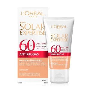 Protetor Solar Facial L'Oréal Paris Solar Expertise Antirrugas Cor Fps60 40g