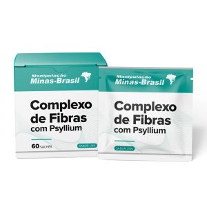 Complexo de Fibras com Psyllium 60 Sachês Sabor Uva