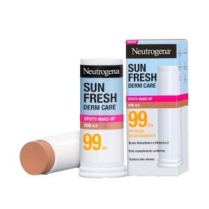 Protetor Solar Facial Neutrogena Sun Fresh Derma Care Bastão Efeito Make-Up Fps99 4.0 14g
