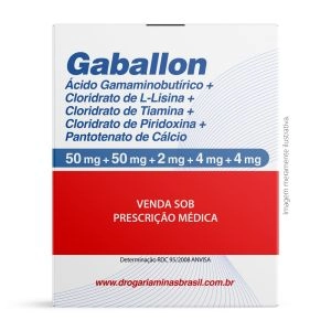 Gaballon C/ 20 Comprimidos