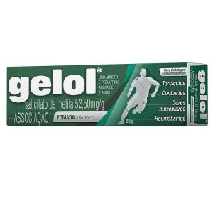 Gelol 52,50Mg + 44,40Mg + 20Mg + 191,47Mg Pomada 20G