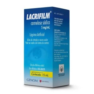 Lacrifilm 5mg/ml Solução Oftálmica 15ml