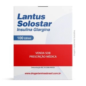 Lantus Solostar 100Ui 1Caneta Refil C/ 3Ml