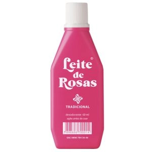 Leite Rosas Para Limpeza Pequeno 60Ml
