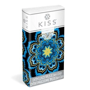 Lenços De Papel Kiss Bolso Com 10 Unidades