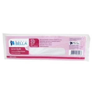 Lenços Para Depilação Depil Bella Branco C/20