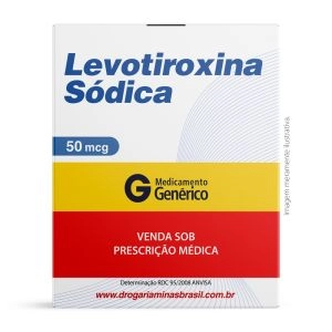 Levotiroxina Sódica 50Mcg 30 Comprimidos Genérico Merck