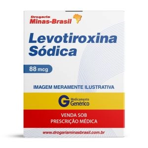 Levotiroxina Sódica 88Mcg C/30 Comprimidos Genérico Merck