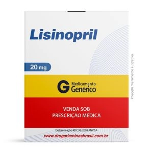 Lisinopril 20 Mg C/ 30 Comprimidos Genérico Medley
