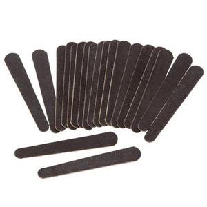 Lixa Para Unhas Mini Com 20 Unidades Preta Ref: 453