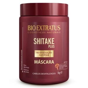 Máscara Hidratante Shitake PLus Reconstrução Nutritiva 1kg Bio Extratus