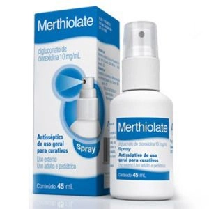 Merthiolate 10Mg/Ml Spray C/ 45 Ml