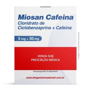 Miosan Cafeína 5 Mg / 30 Mg C/ 15 Comprimidos
