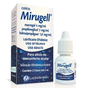 Mirugell Colírio 4mg/3mg/1,8mg 5ml Latinofarma