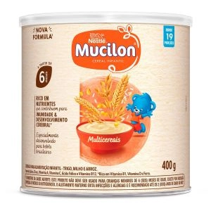 Cereal Infantil Mucilon Multicereais 400G