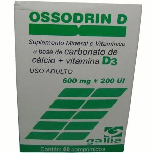 Ossodrin D 600mg 200ui C/ 60 Comprimidos