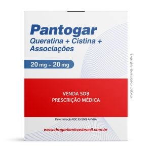 Pantogar 20 Mg + 20 Mg C/ 30 Cápsulas
