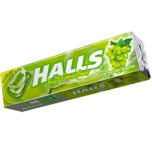 Pastilha Halls Fruit Sensations Uva Verde