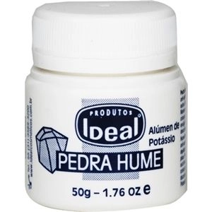 Pedra Hume Sólida 50 G