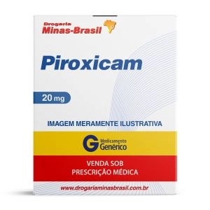 Piroxicam 20 Mg Com 10 Cápsulas Genérico Ems