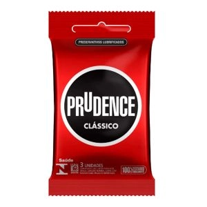 Preservativos Lubrificados Prudence Com 3 Unidades