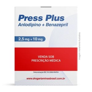 Press Plus 2,5 Mg + 10 Mg C/ 30 Cápsulas