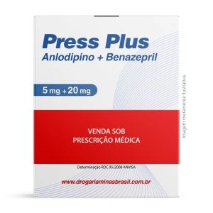 Press Plus 5 Mg + 20 Mg C/ 30 Cápsulas