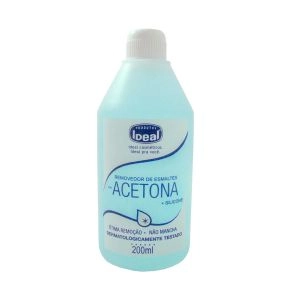 Removedor De Esmaltes Ideal Acetona + Silicone 200ml