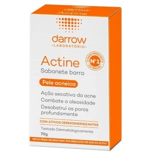 Sabonete Barra Actine 70g Darrow