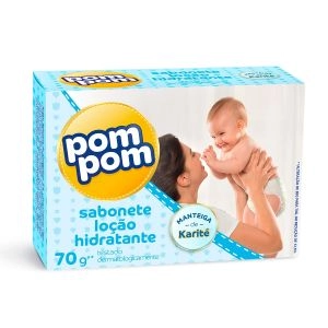 Sabonete Infantil Pom Pom Manteiga de Karité 70g