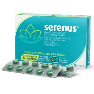 Serenus Com 20 Comprimidos Revestidos