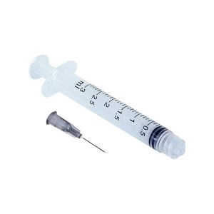 Seringa Hipodérmica Estéril Luer Lock Com Agulha 3ml