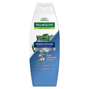 Shampoo Naturals Cuidado Anticaspa Extrato de Eucalipto e Zinco 350ml Palmolive