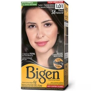 Tintura Bigen 58 Preto Natural
