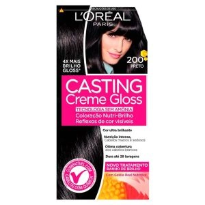 Tintura L'Oreal Casting Creme Gloss 200 Preto