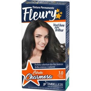 Tintura Embelleze Fleury 3.0 Castanho Escuro