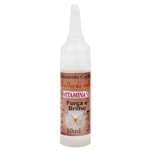 Tratamento Capilar Vitamina A 10ml Brilho Da Seda