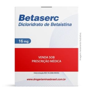 Betaserc 16Mg Com 30 Comprimidos