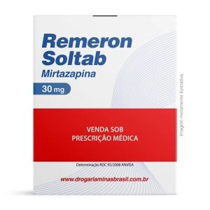 Remeron Soltab 30 Mg C/ 30 Comprimidos