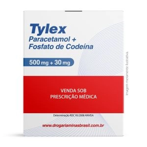 Tylex 30Mg + 500Mg Com 12 Comprimidos