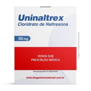 Uninaltrex 50mg com 30 Comprimidos Revestidos Genom