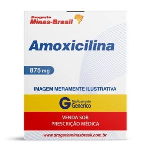 Amoxicilina 875Mg Com 14 Comprimidos Genérico Ems