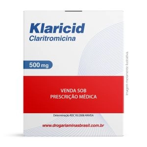 Klaricid 500Mg Com 07 Comprimidos Revestidos