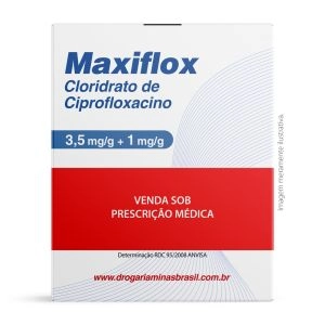 Maxiflox 0,3 % + 0,1 % Solução Oftálmica Estéril 5 Ml