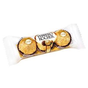 Bombom Ferrero Rocher Com 03 Unidades