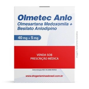 Olmetec Anlo 40mg+5mg Com 30 Comprimidos Pfizer