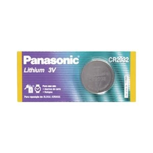 Bateria Panasonic Lithium 3V Ref: Cr2032
